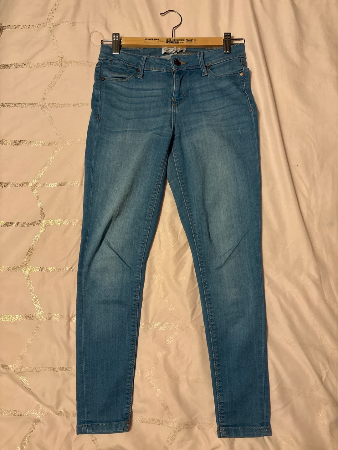 Celebrity Pink Mid-Rise Ankle Skinny Jeans Size 1/25in