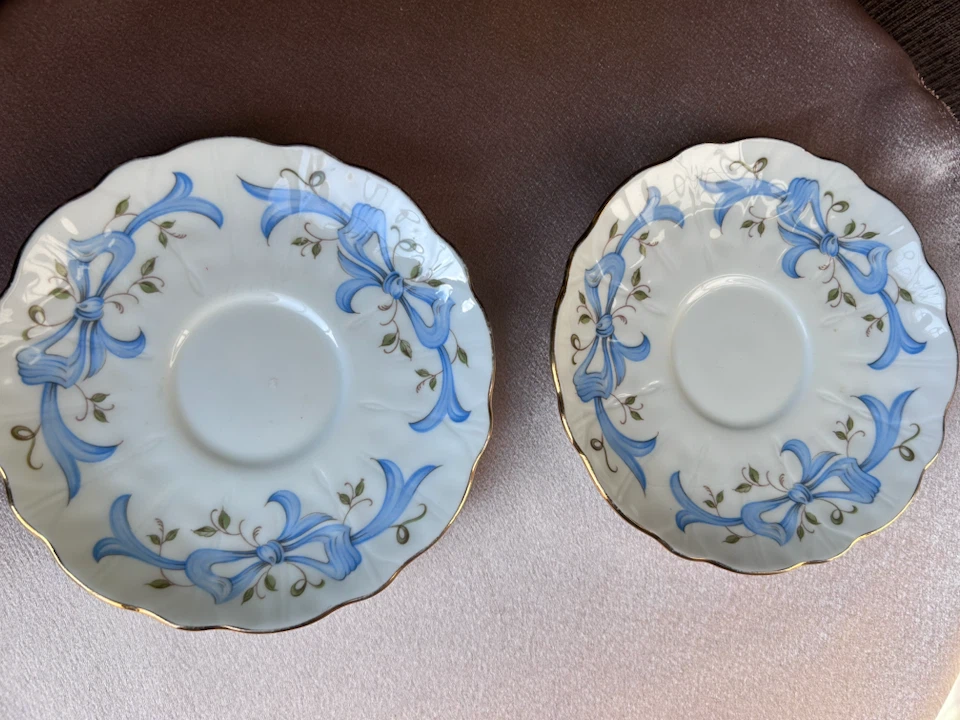 Aynsley Bone China Saucer (set of 2) - photo 3