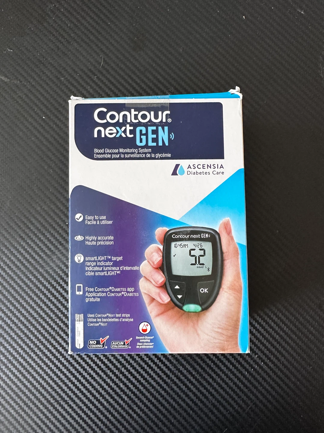 Ascensia Contour Next Gen Blood Glucose Monitoring System