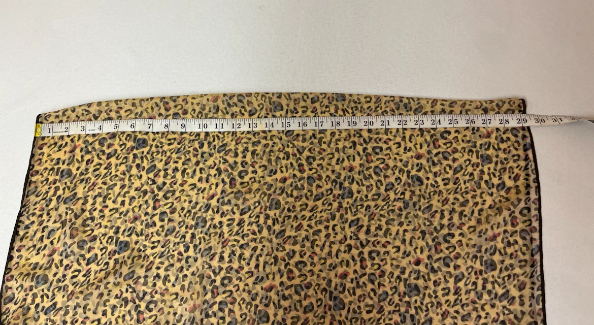 Lightweight Leopard Print Rectangular Scarf - photo 5