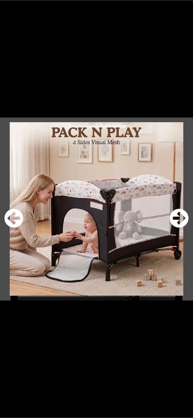 Baby Bassinet, Bedside Sleeper & Pack and Play – Brand New - photo 2