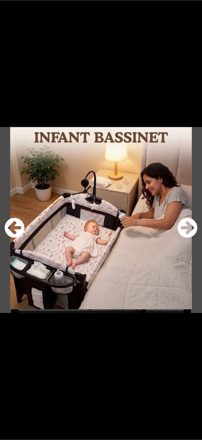 Baby Bassinet, Bedside Sleeper & Pack and Play – Brand New - photo 4