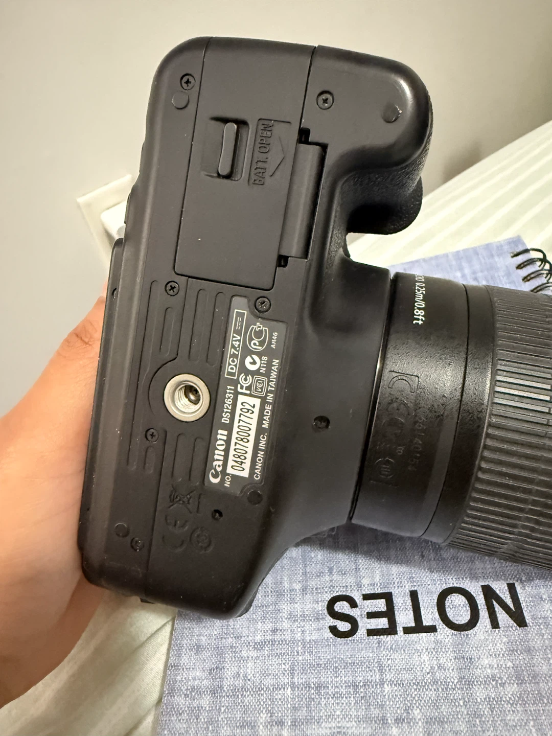Canon EOS 600D (Rebel T3i) DSLR Camera + 18-55mm IS II Lens Kit