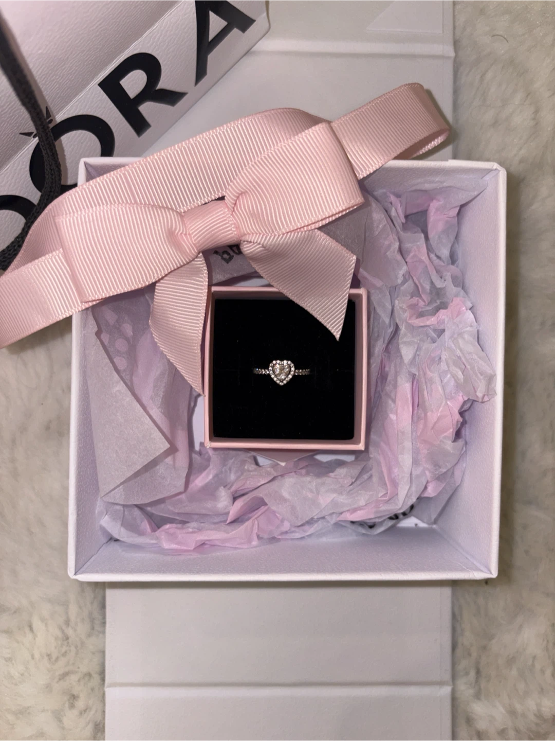 Pandora Heart Ring with Box - photo 4