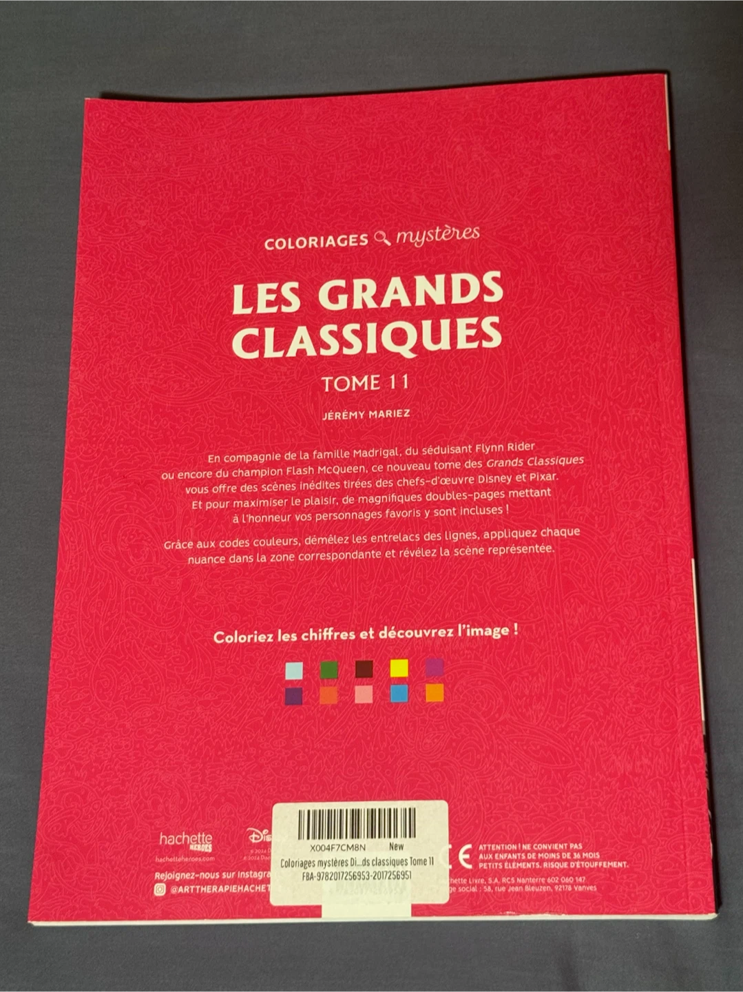 Disney Les Grands Classiques Tome 11 Colouring Book - photo 2