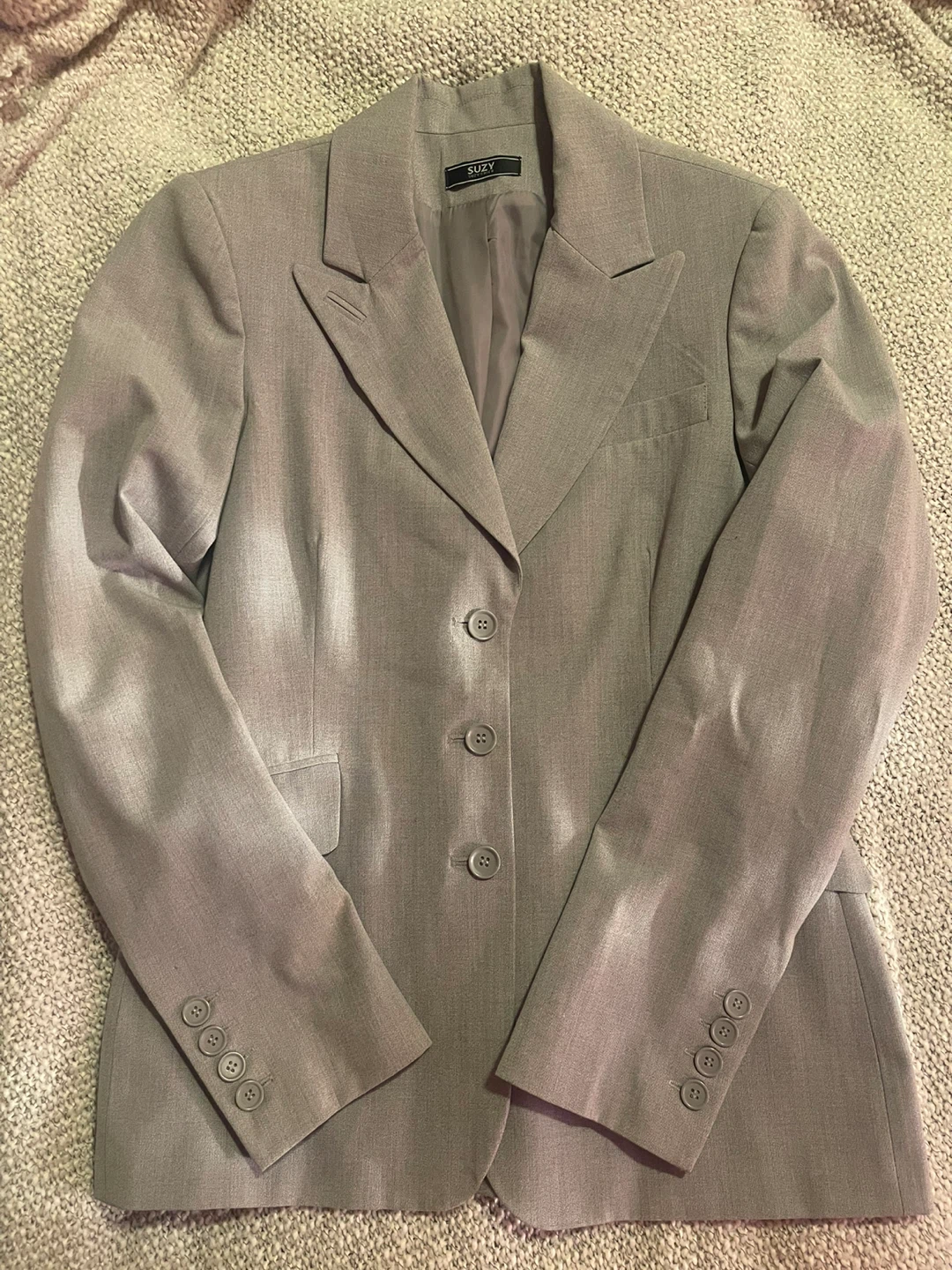 SUZY Shier Gray Blazer