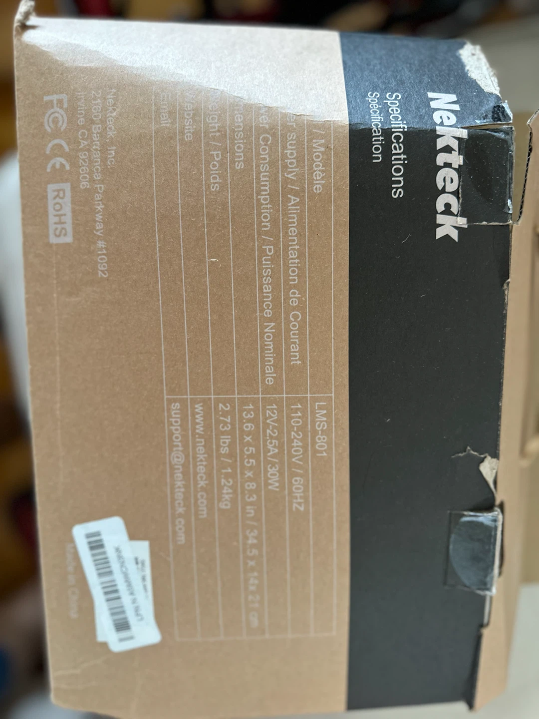 Nekteck Neck and Back Massager with Heat - photo 3