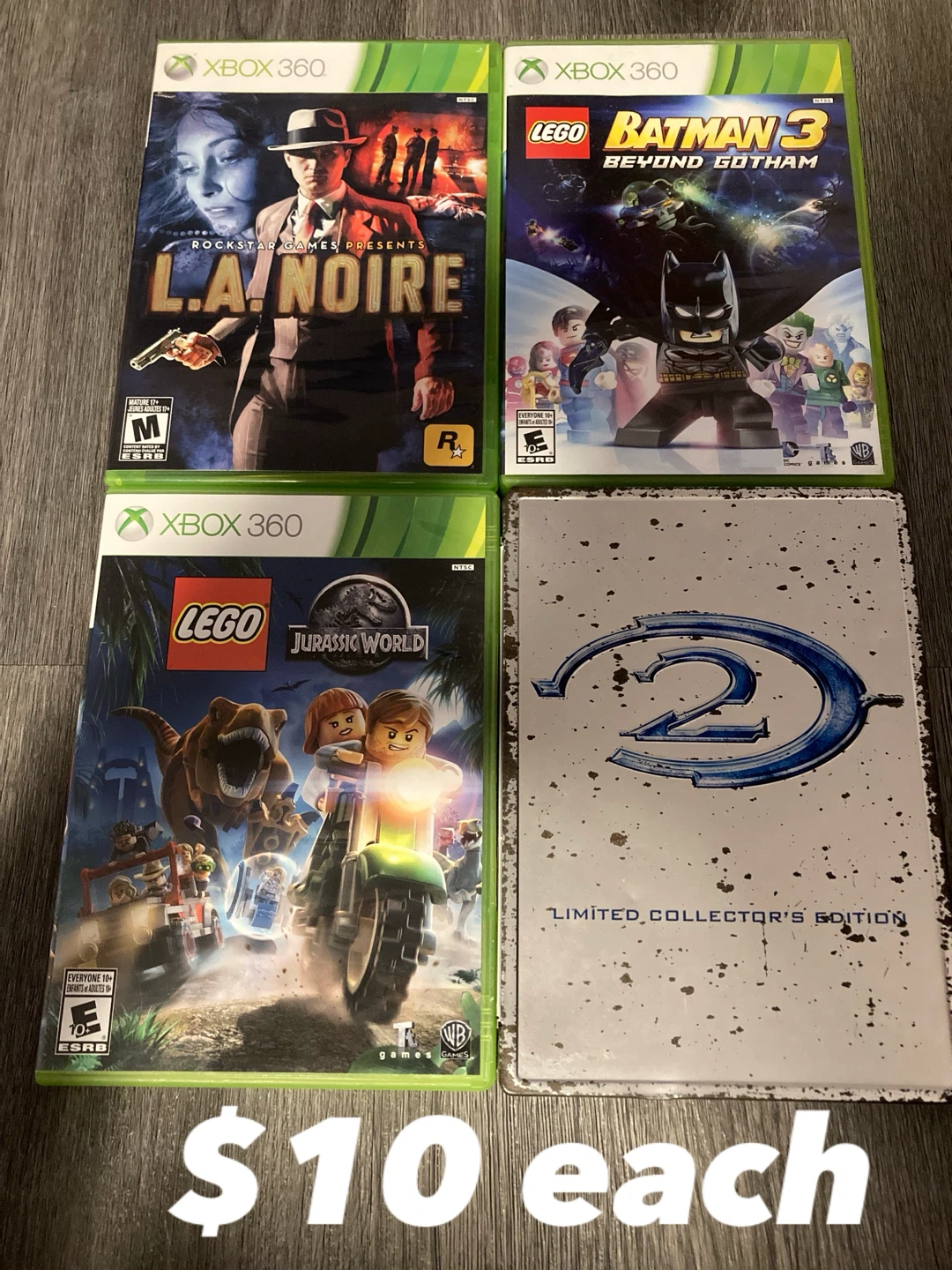 Xbox 360 & PS2 games