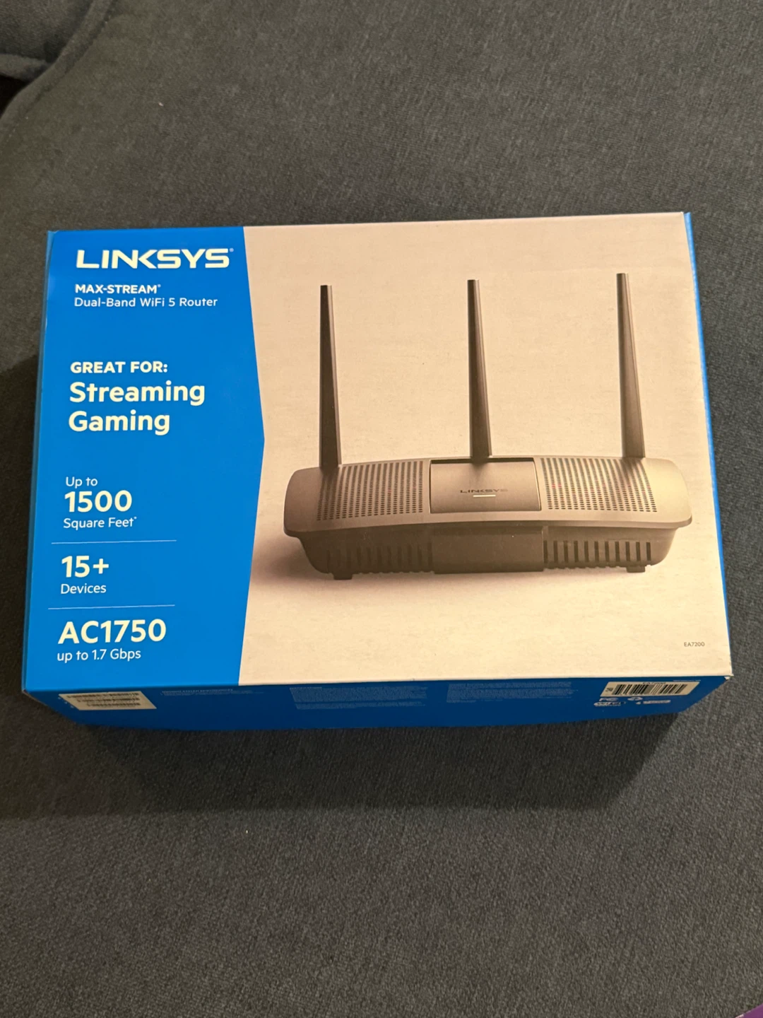 Linksys MAX-STREAM  Dual-Band WiFi 5 Router