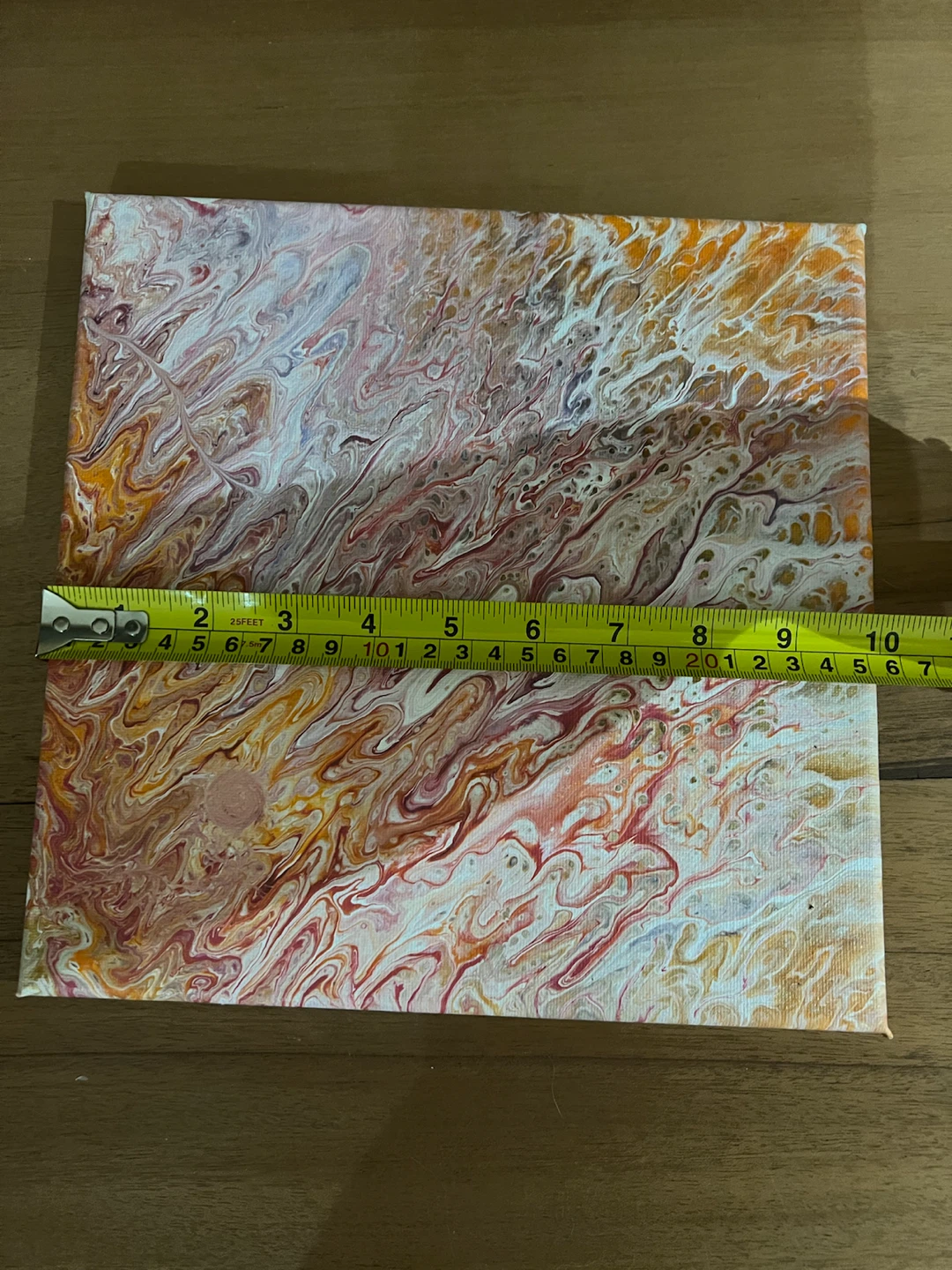 Original Acrylic Pour Painting Art - photo 2