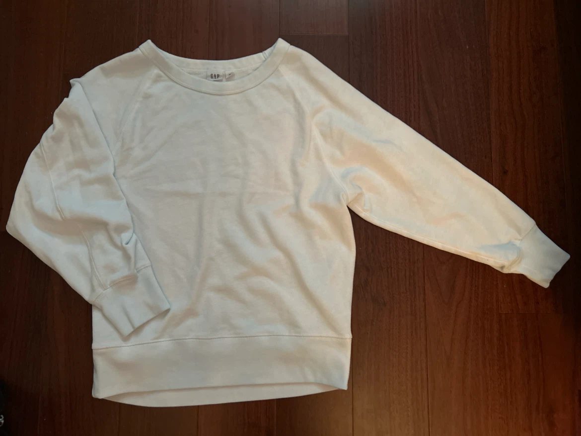 GAP Light Blue Crewneck Sweatshirt - XS - photo 2
