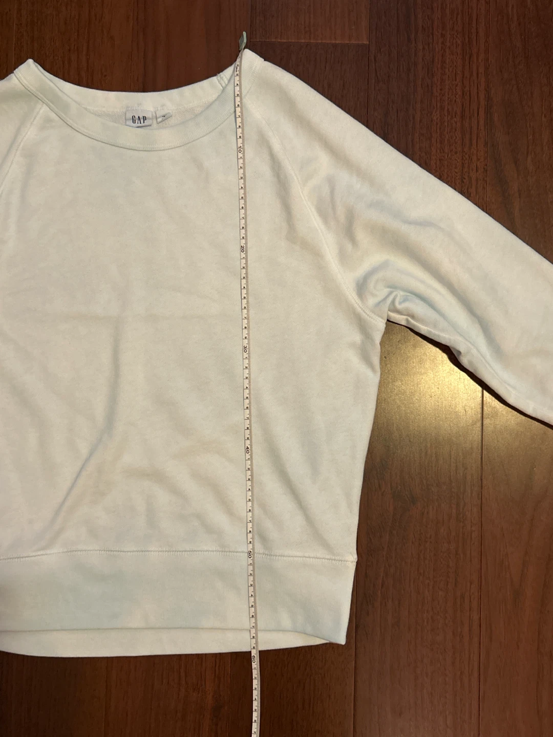 GAP Light Blue Crewneck Sweatshirt - XS - photo 4