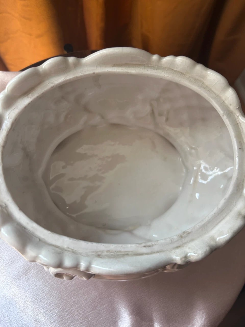 Decorative Ceramic Tureen with Floral Lid - Made in Italy - photo 4