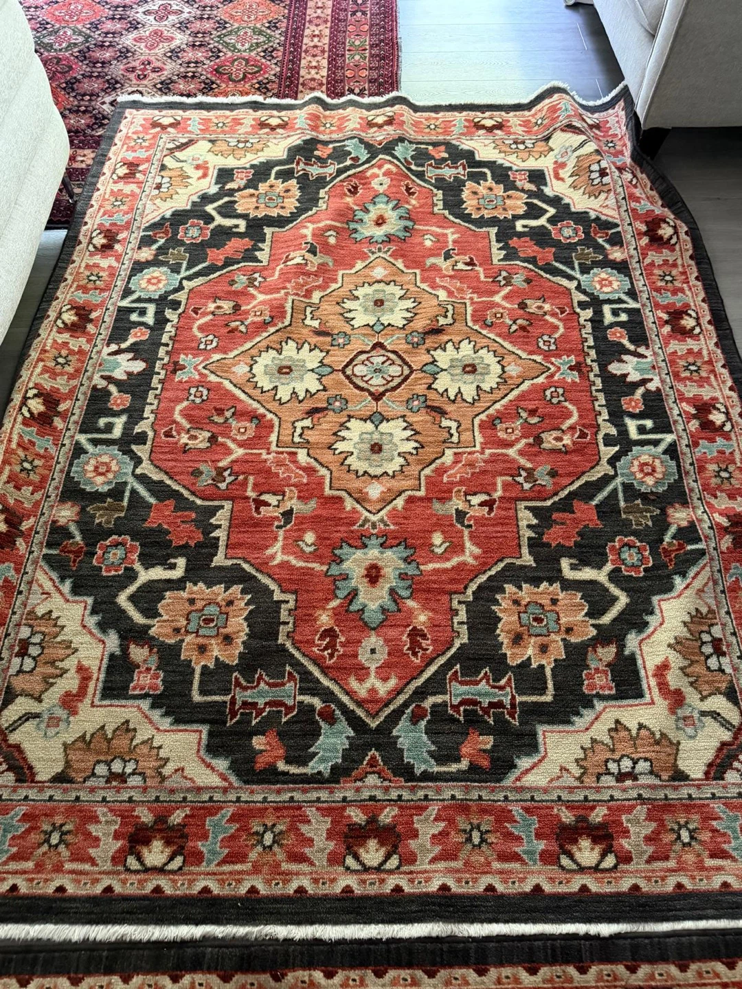 2 IKEA SKAMSTRUP Rug 170x225 cm