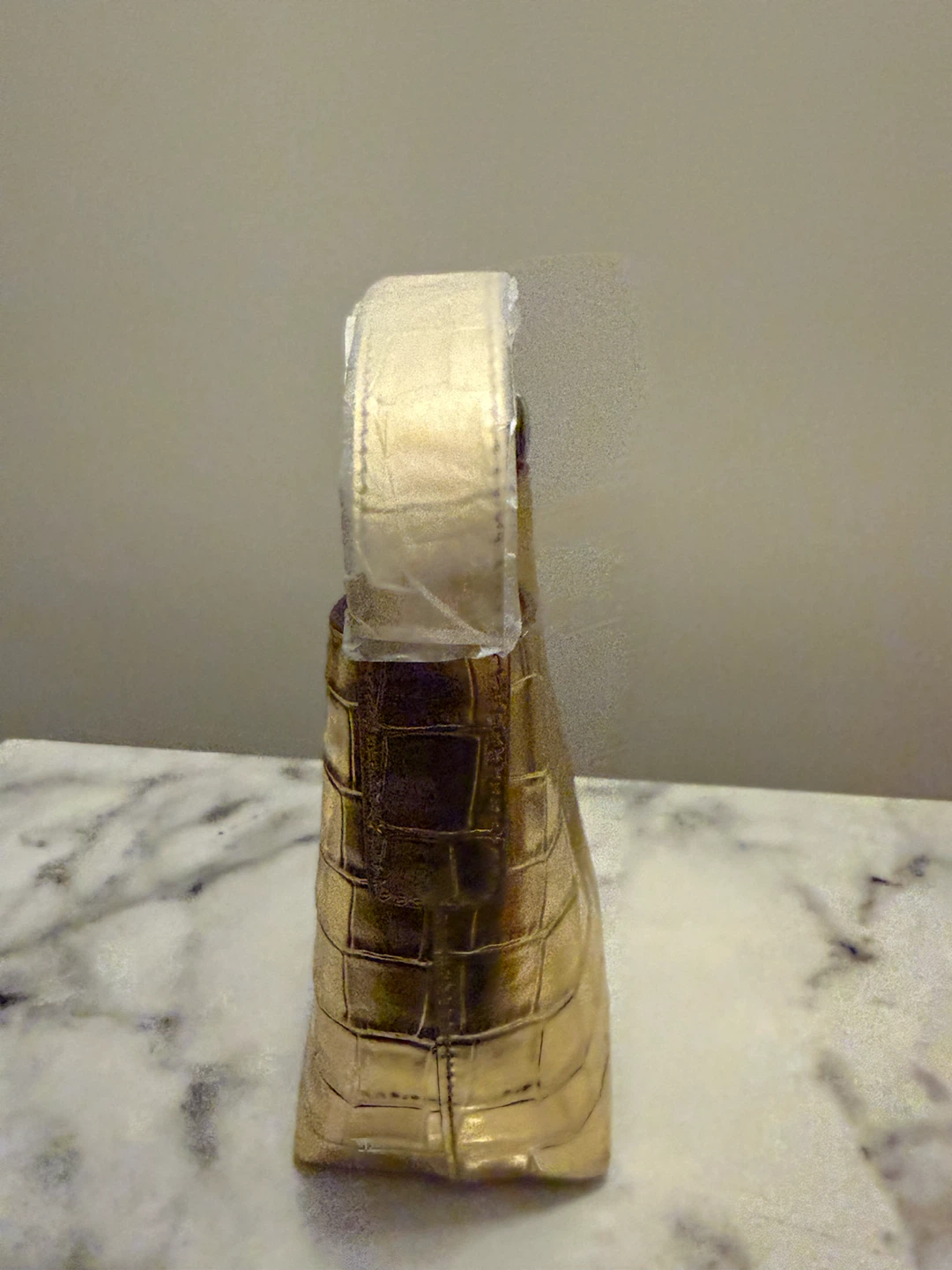 Madewell essential micro tote in metallic - photo 3