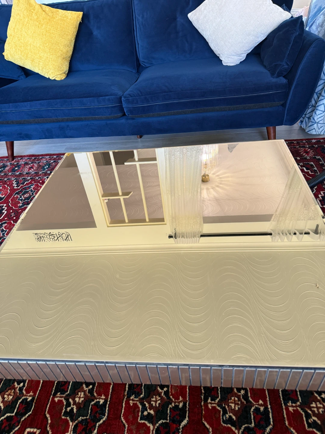 Mirrored Coffee Table