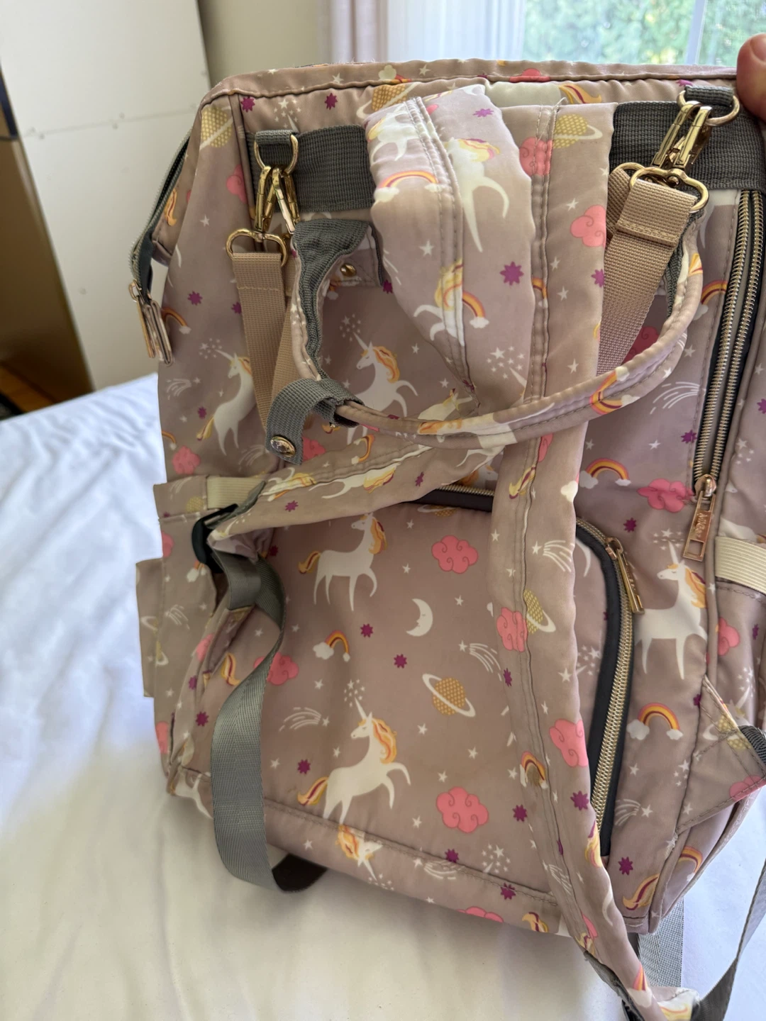 MiDeer Unicorn Diaper Backpack