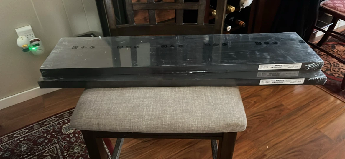 NEW IKEA Shelves w/brackets - photo 3