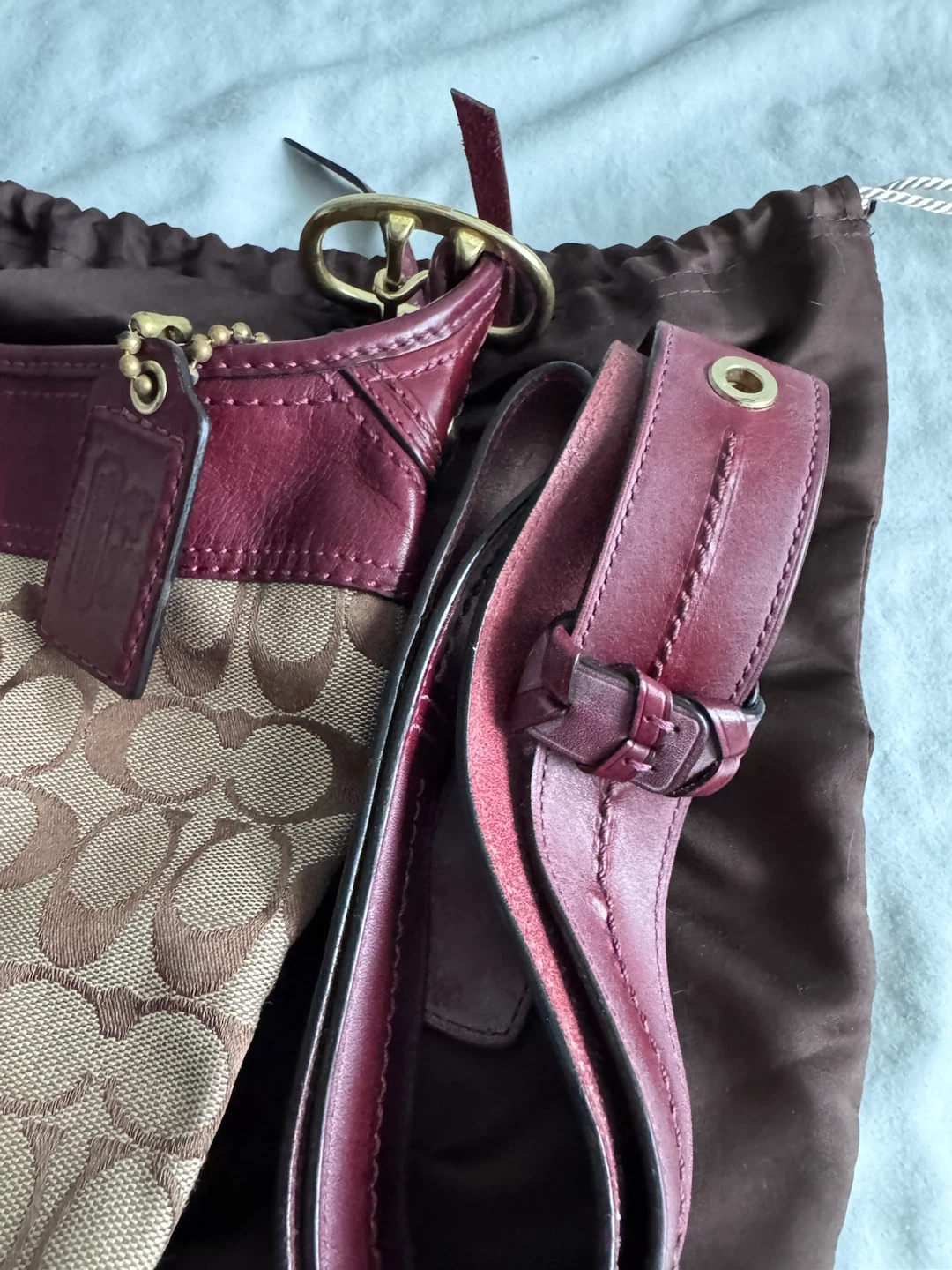 Coach Monogram Shoulder Bag - photo 3