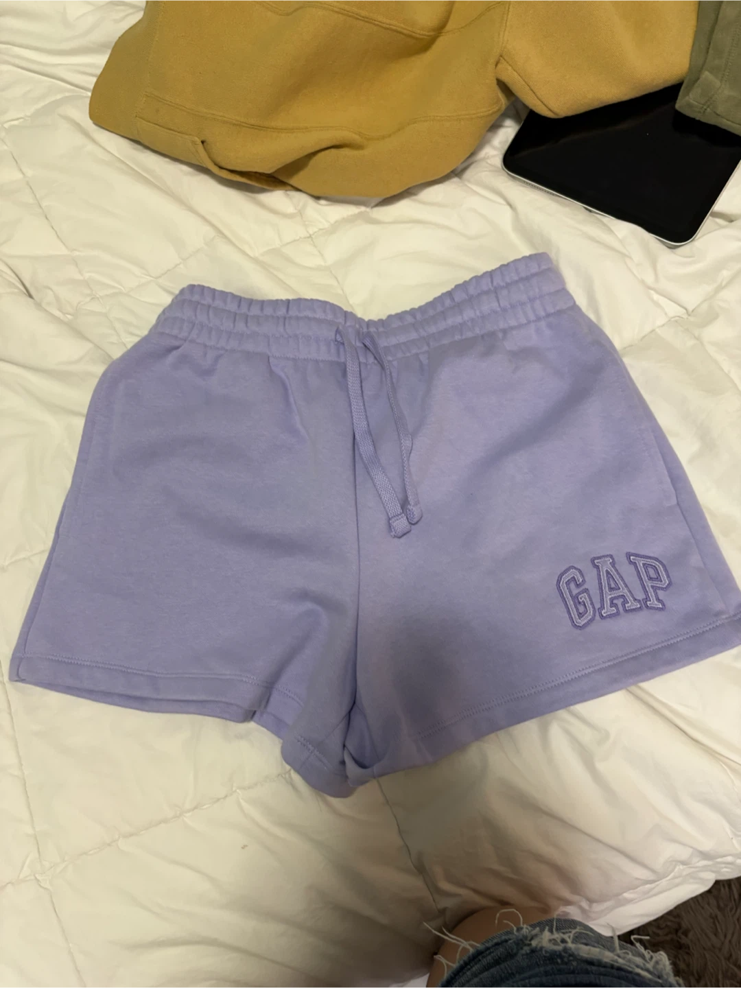 Gap Purple Terry Cloth Shorts
