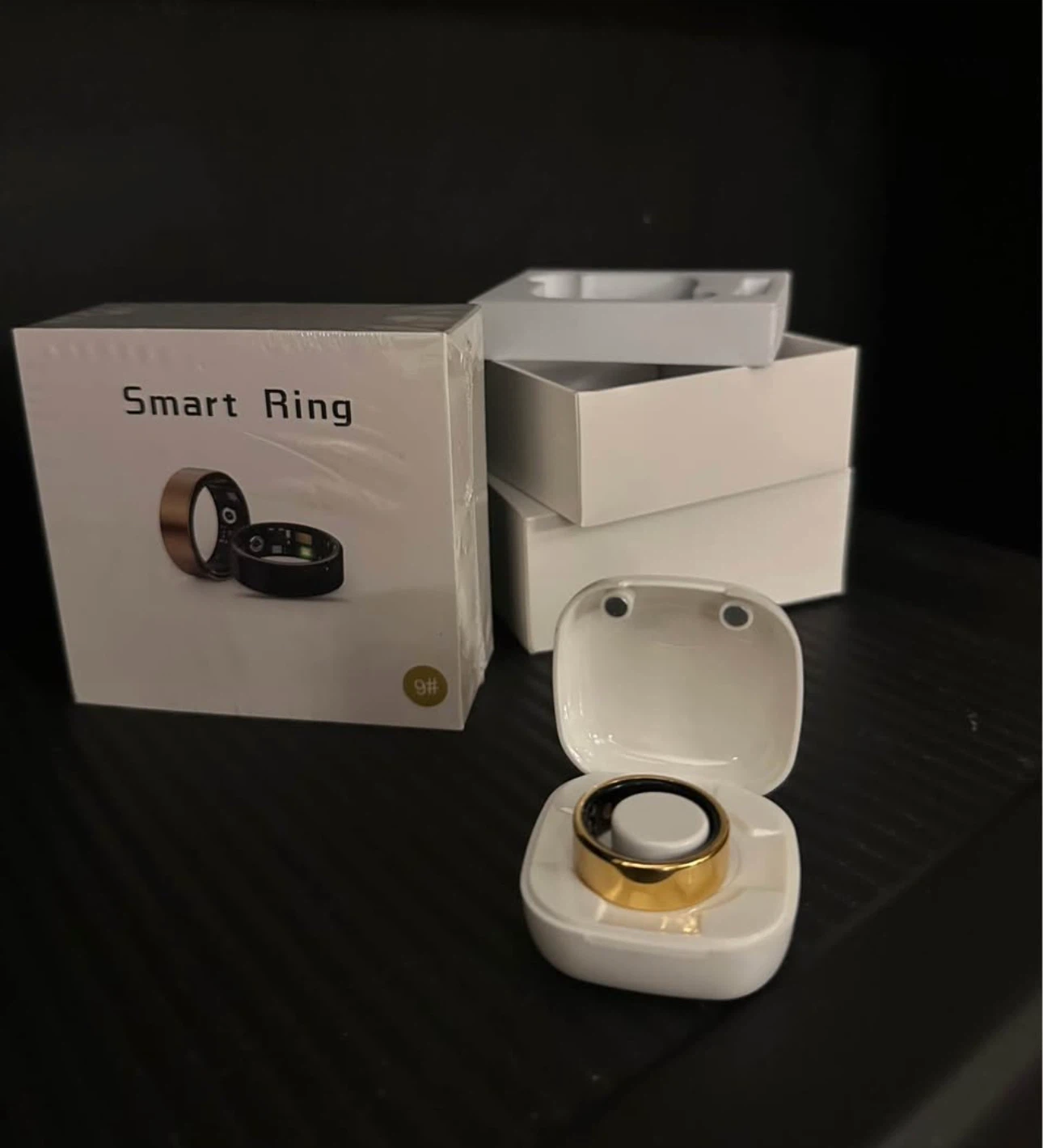 Smart Health Ring - Gold