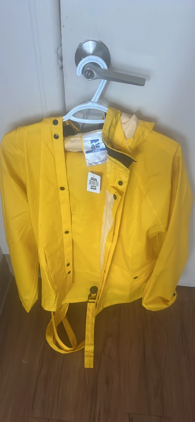 Yellow Rain Suit - Jacket and Bib Pants