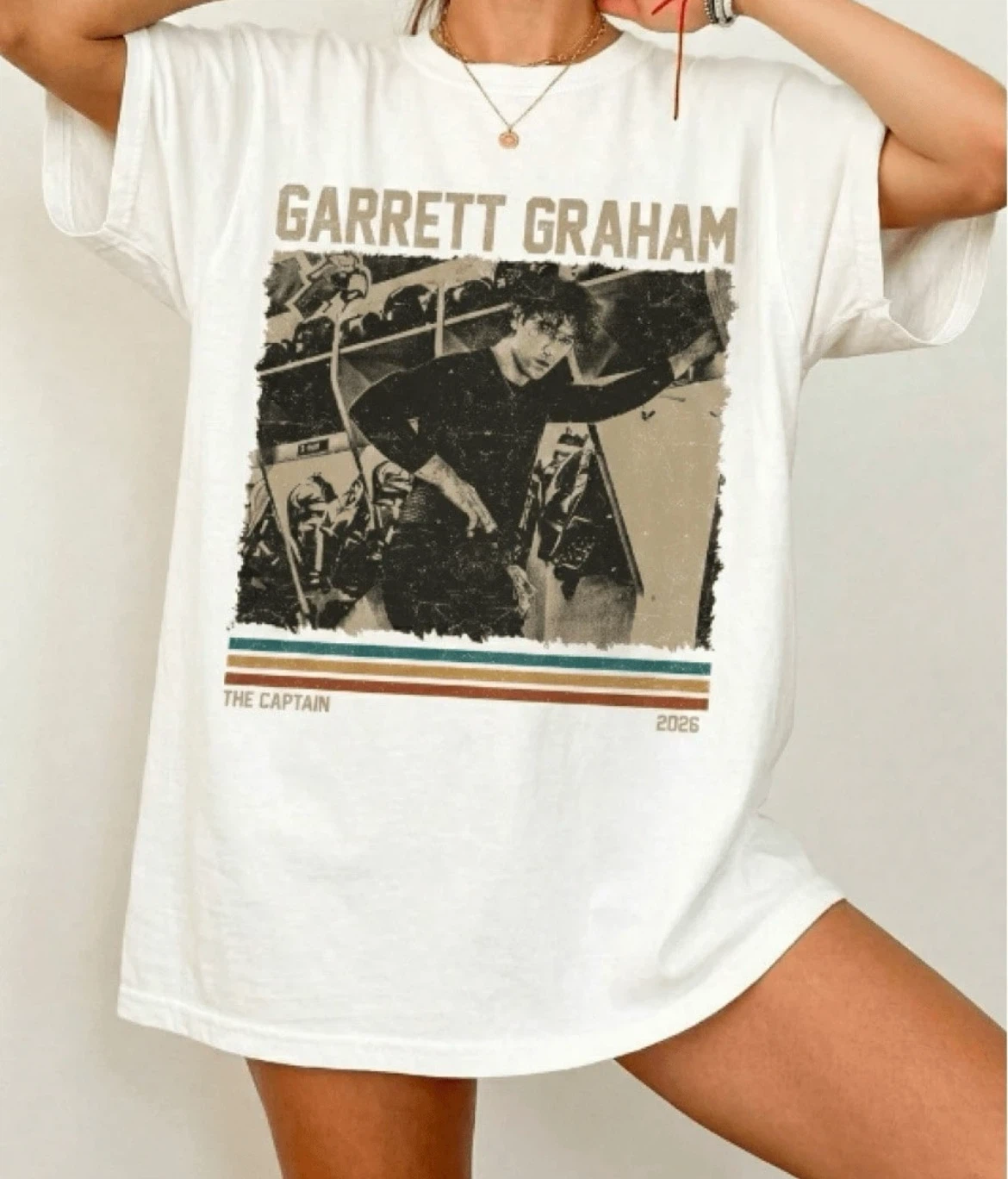 NEW! Off Campus - Garrett Graham The Captain T-Shirt