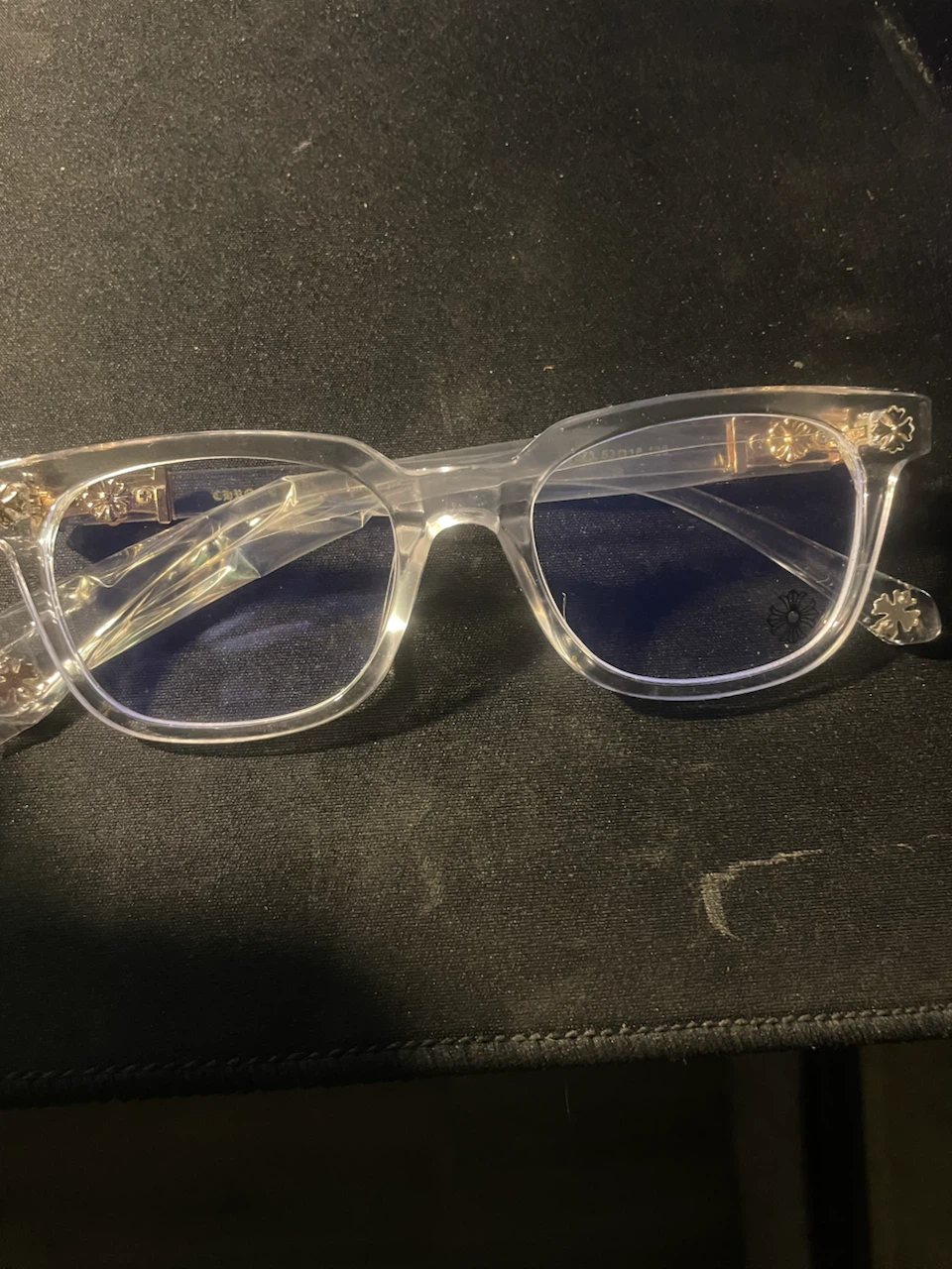 Chrome Hearts Clear Glasses - photo 2