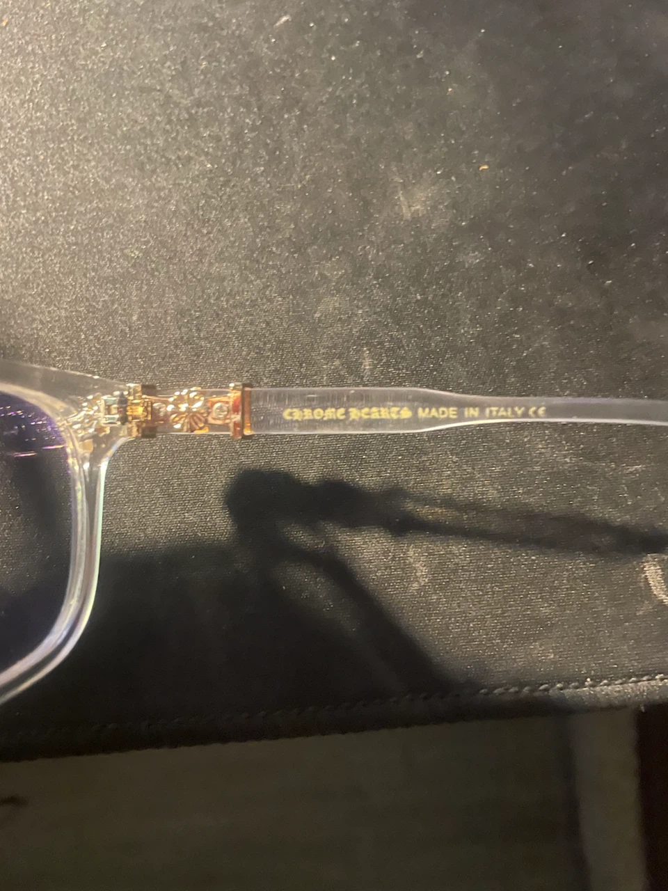 Chrome Hearts Clear Glasses - photo 3