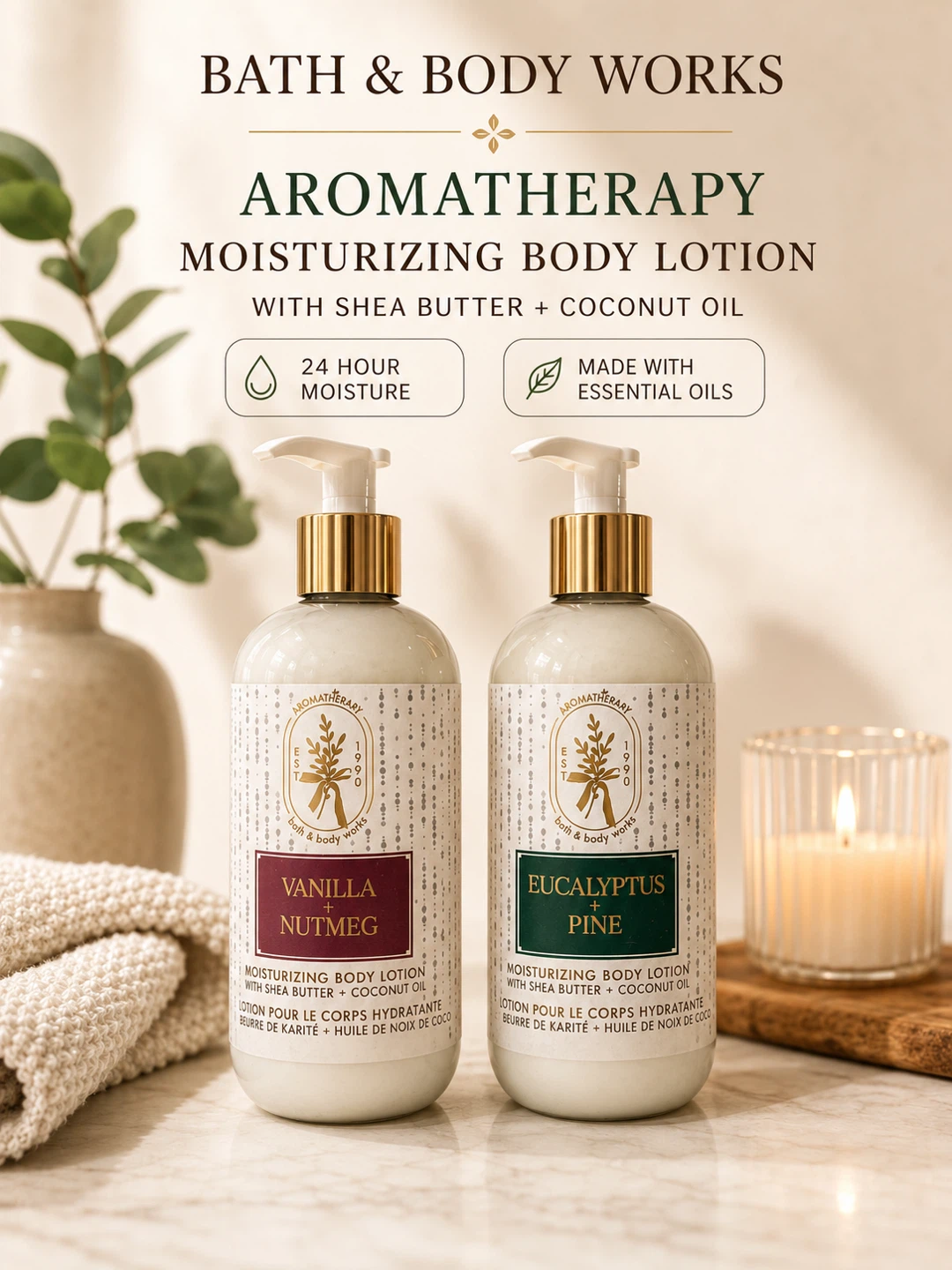 Bath & Body Moisturizing Body Lotion