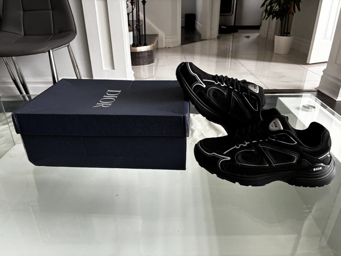 Dior B30 Sneakers - Black - photo 3