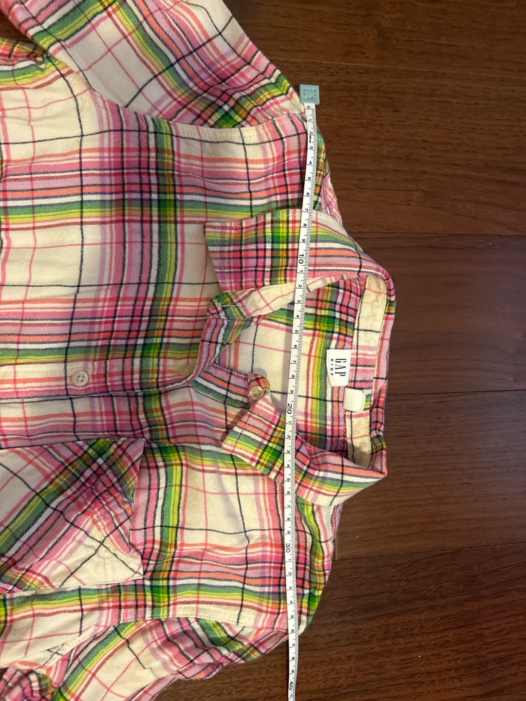 GAP Plaid Flannel Shirt Size XS - photo 2
