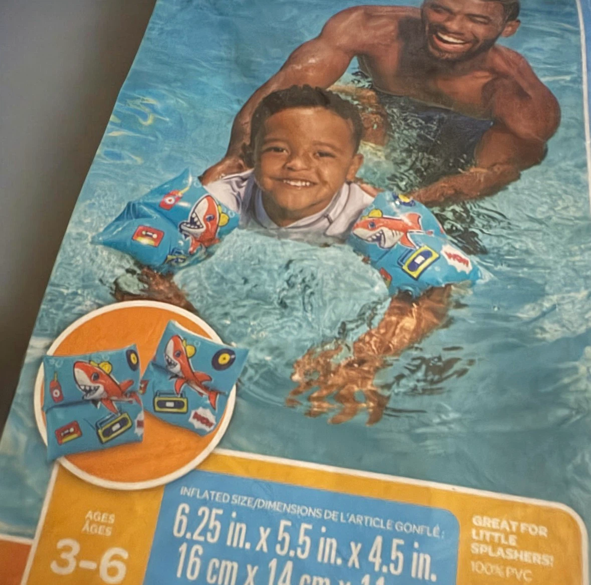 Pool Arm Bands 3-6 yo New - photo 3