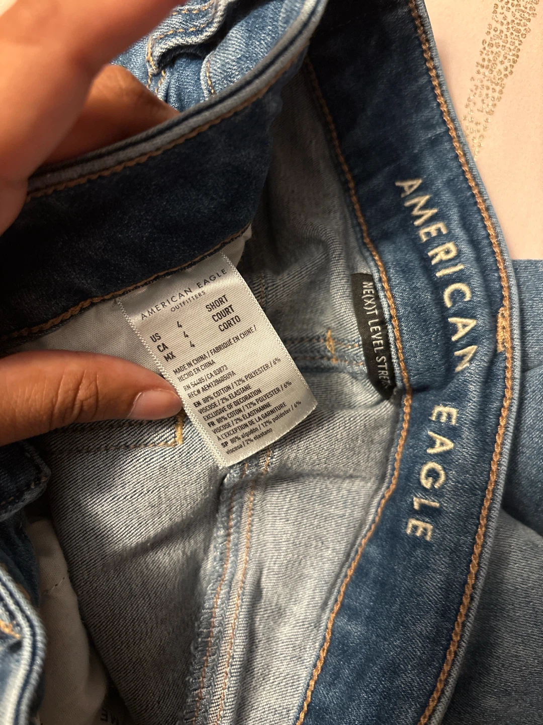 American Eagle Women's Distressed Jeans Size 4 Short - photo 3