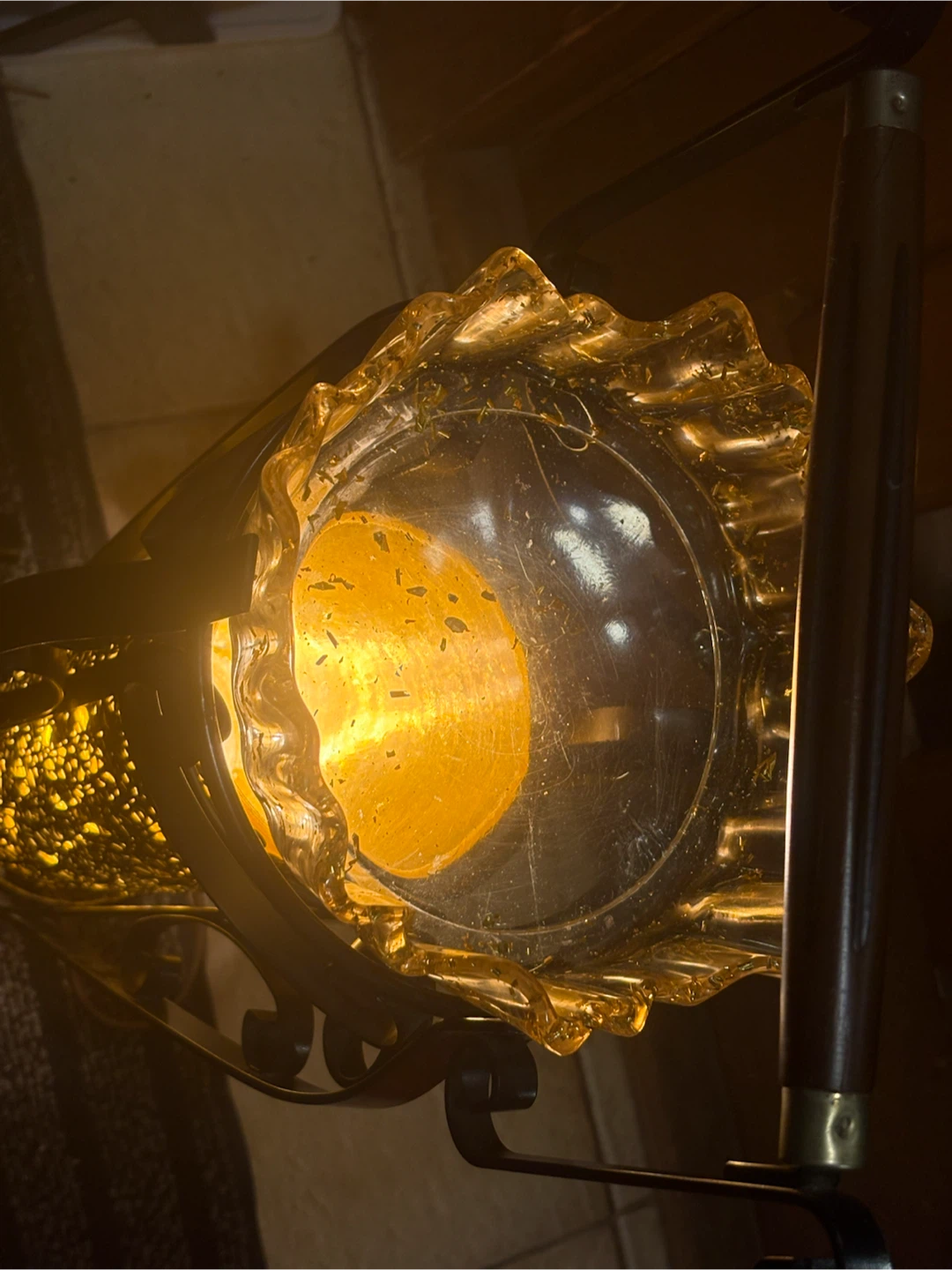 Decorative vintage/Retro Lamp with Dish - photo 2