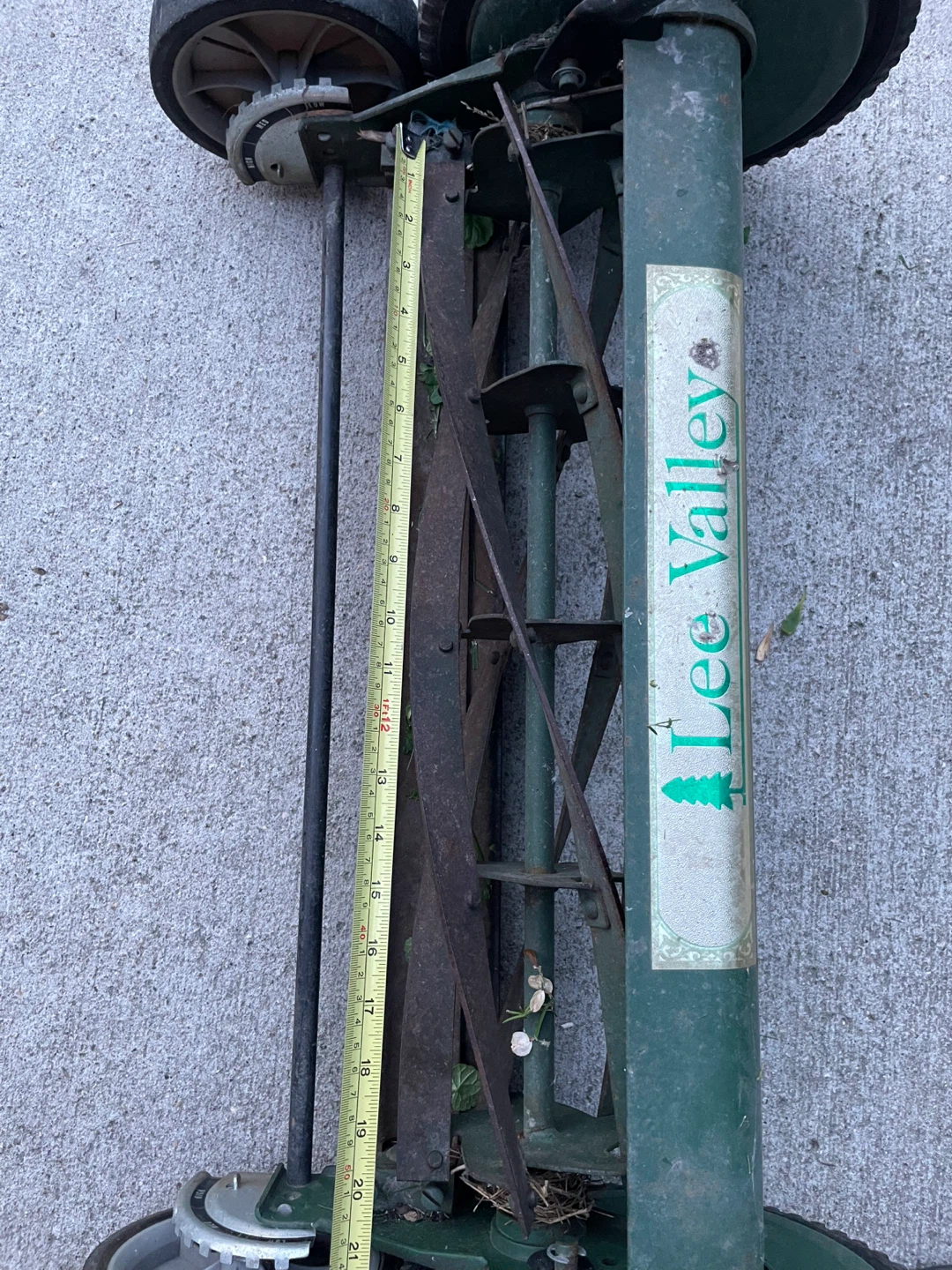 Lee Valley 20 inch Reel Mower - photo 5