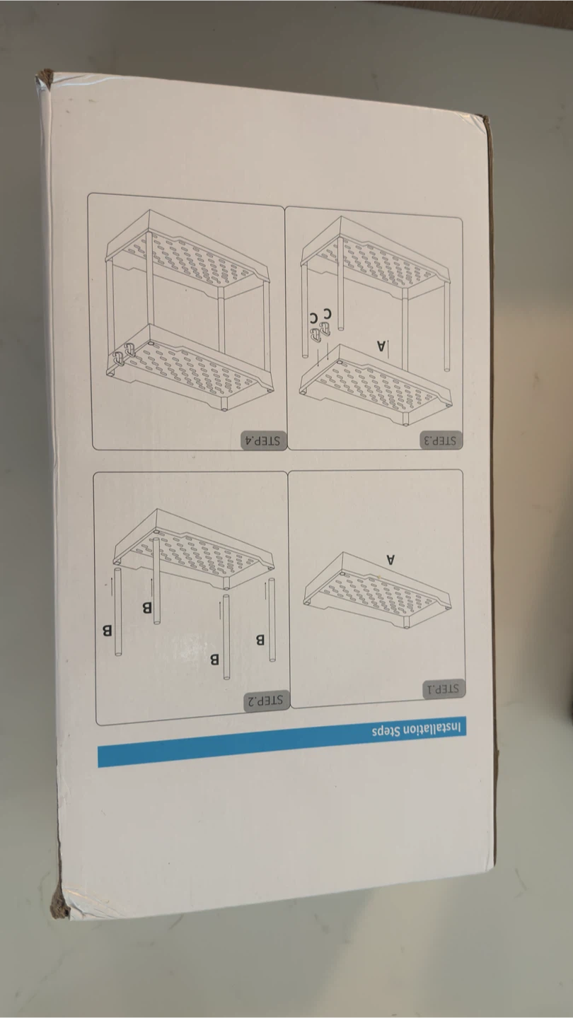 BNIB: 2-Tier Organizer Shelf