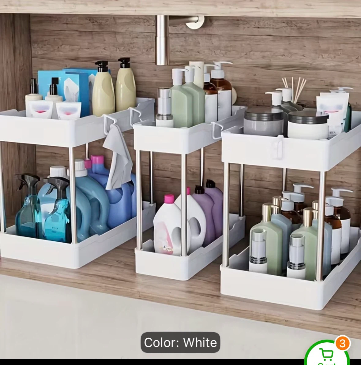 BNIB: 2-Tier Organizer Shelf - photo 2