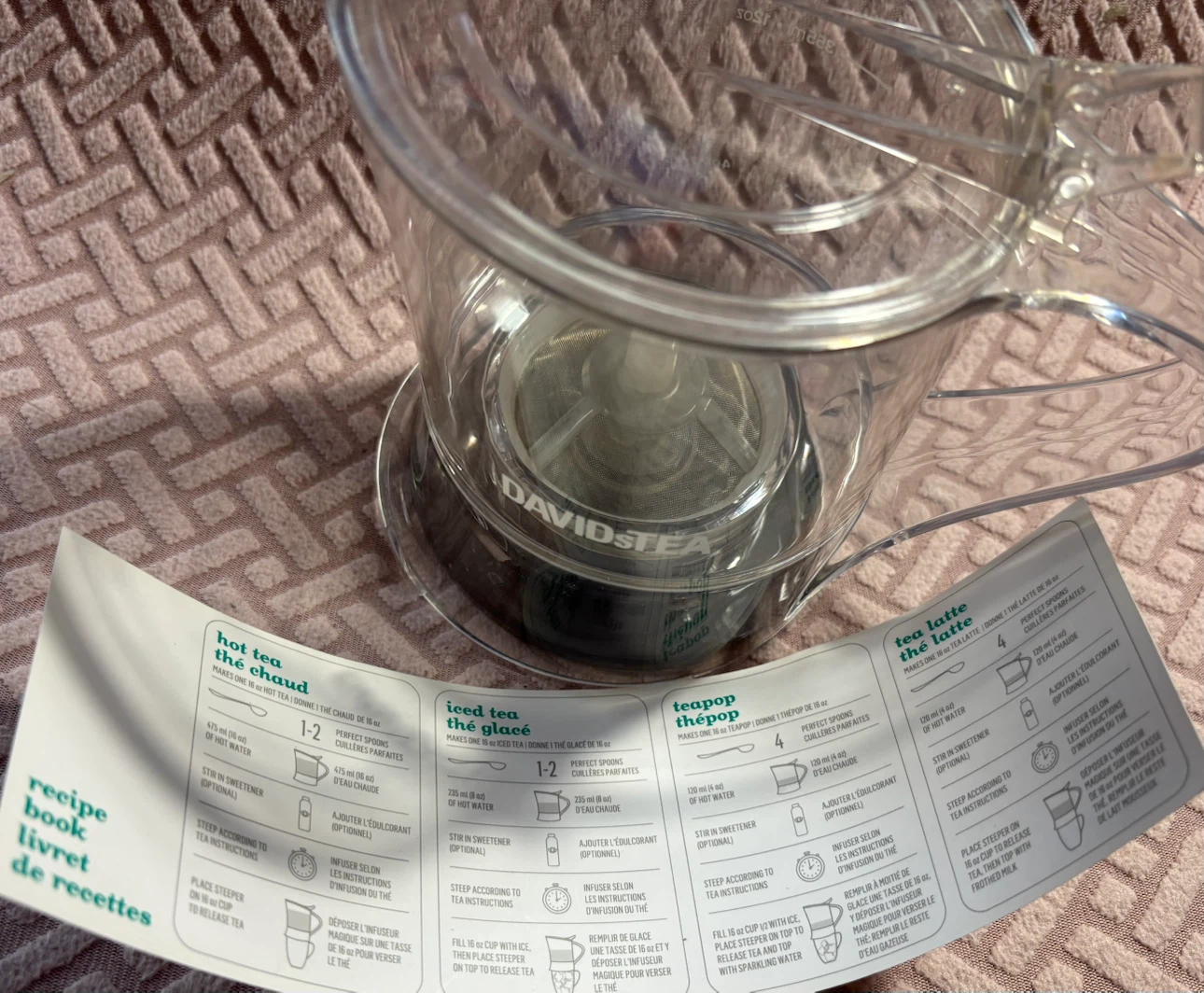 David’s tea steeper - photo 3