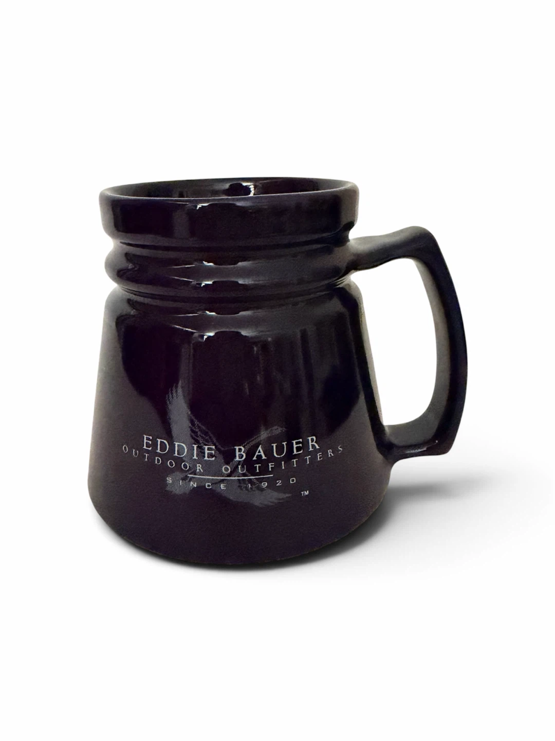 Eddie Bauer Outdoor Outfitters Ceramic Travel Mug w/Lid Non-Slip