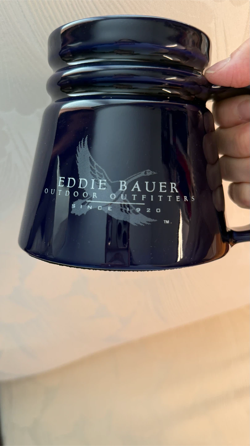 Eddie Bauer Outdoor Outfitters Ceramic Travel Mug w/Lid Non-Slip - photo 2