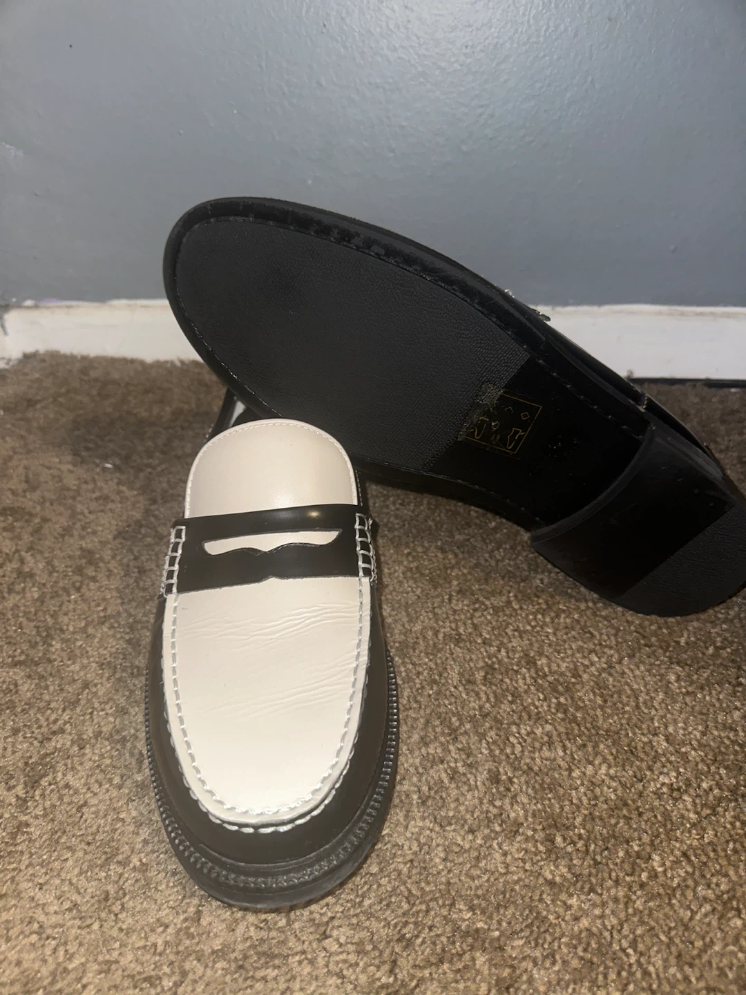 ALDO Men's Leather Loafers with Pillow Walk - US 8 - Worn Once - photo 4