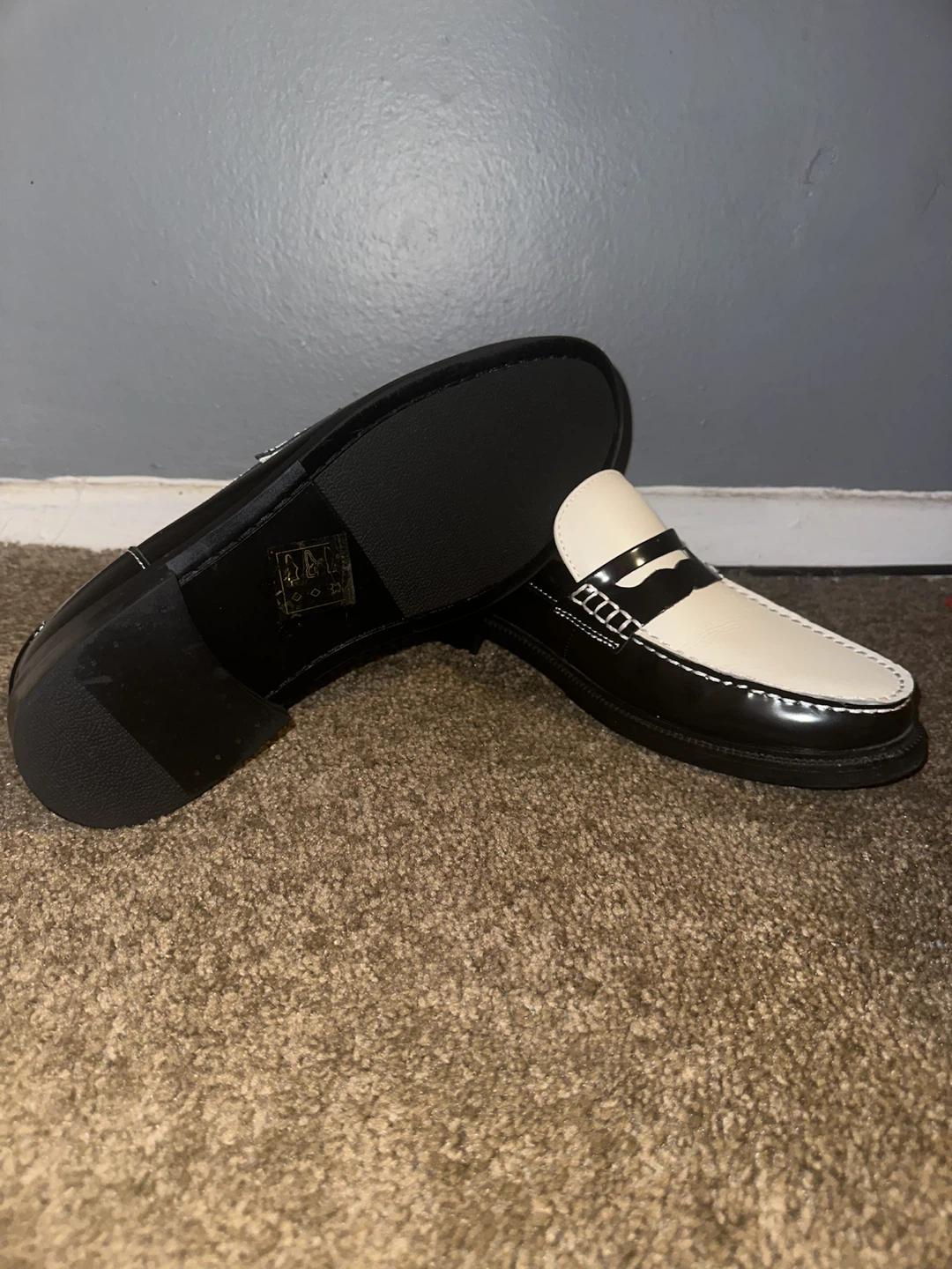 ALDO Men's Leather Loafers with Pillow Walk - US 8 - Worn Once - photo 5