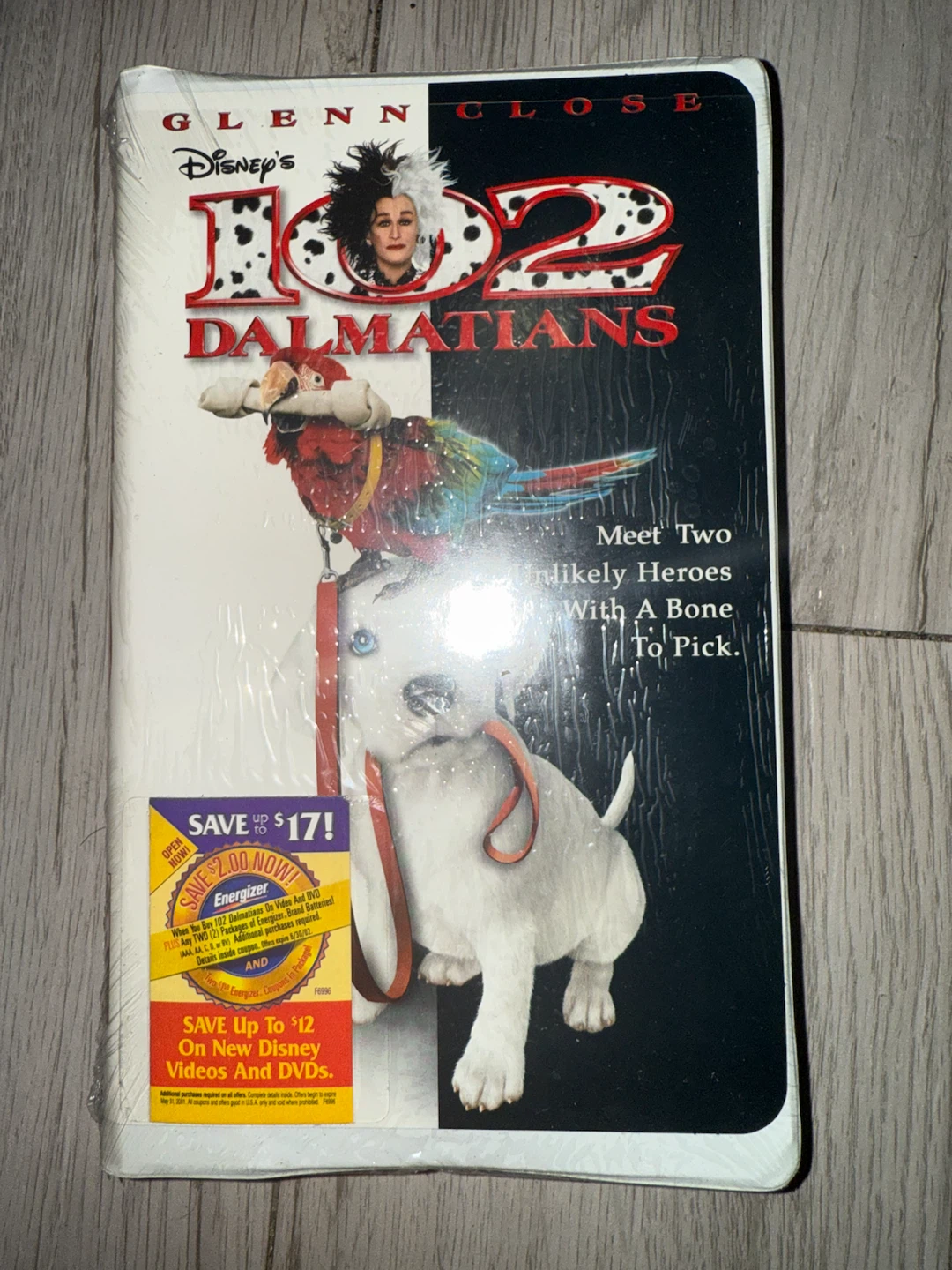 Sealed!!!! 102 Dalmatians VHS Disney Movie