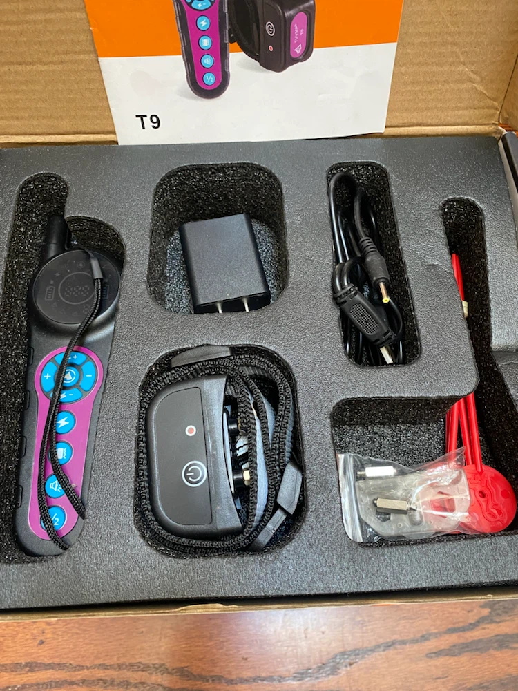 T9 2-in-1 Wireless Dog Fence & Training Collar - photo 3