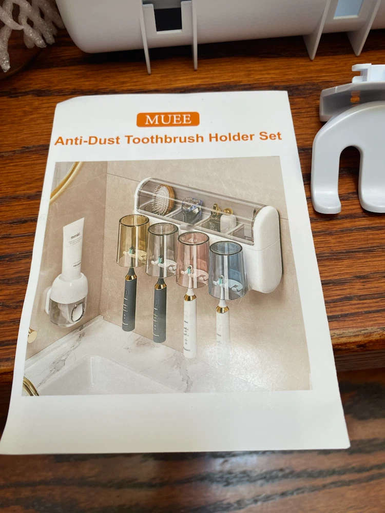 MUUE Anti-Dust Toothbrush Holder Set - photo 3
