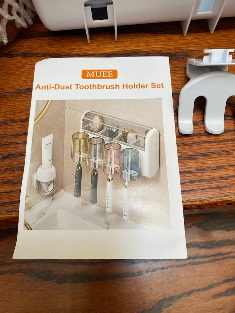 MUUE Anti-Dust Toothbrush Holder Set - photo 4