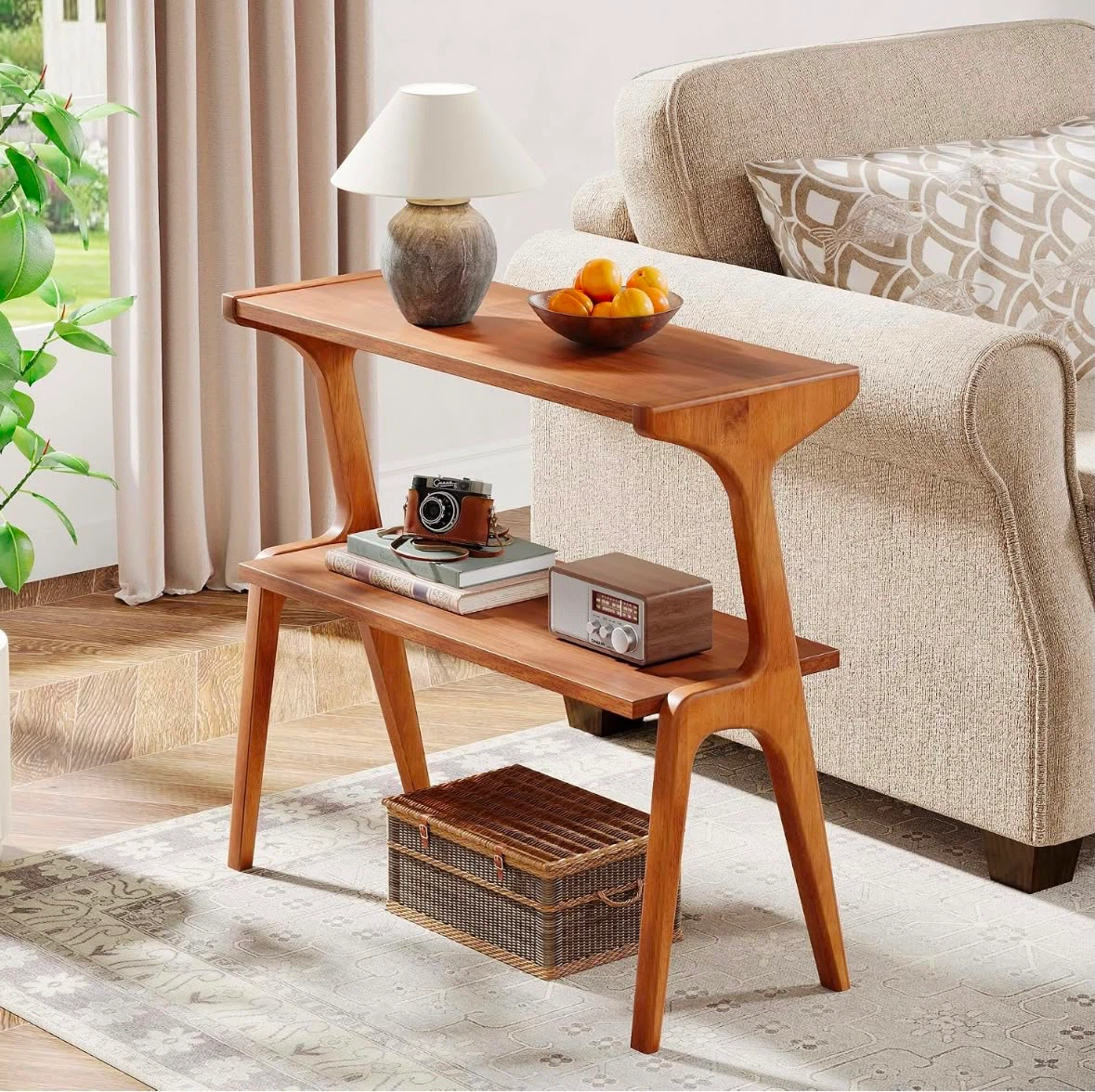 Bramd new tribesigns Solid  Wood Side Table - photo 4