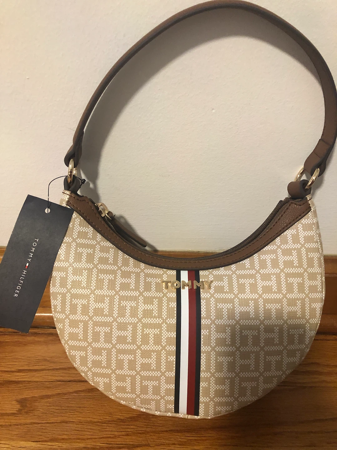 Tommy Hilfiger Monogram Shoulder Bag