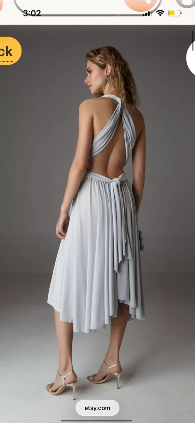 Teal Convertible Infinity Dress - photo 3
